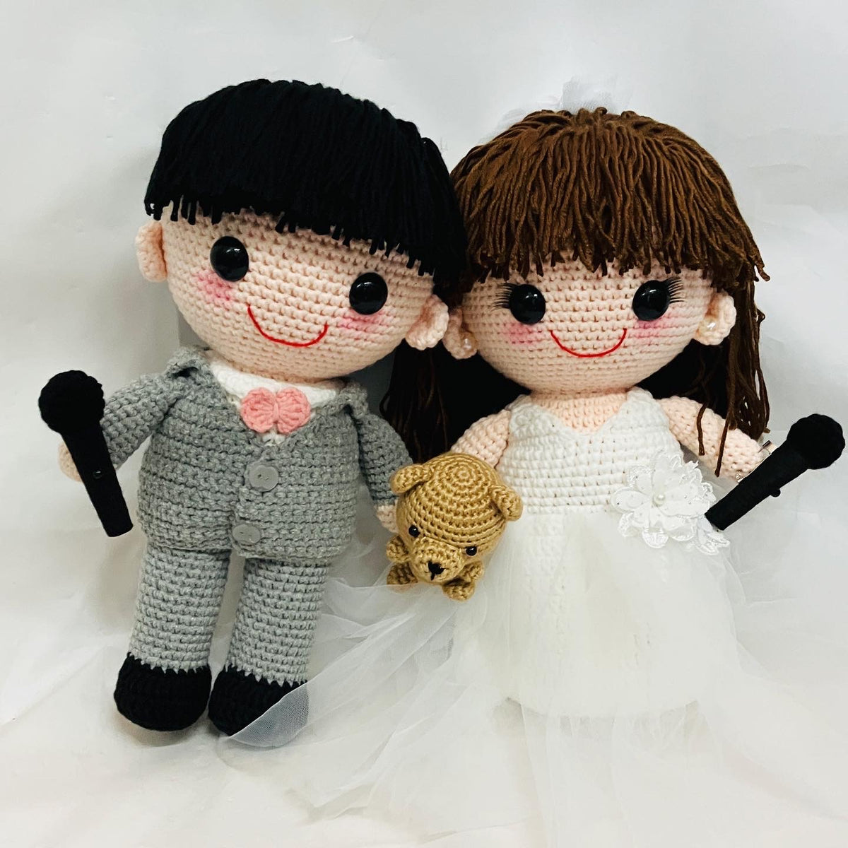 婚紗禮服結婚公仔