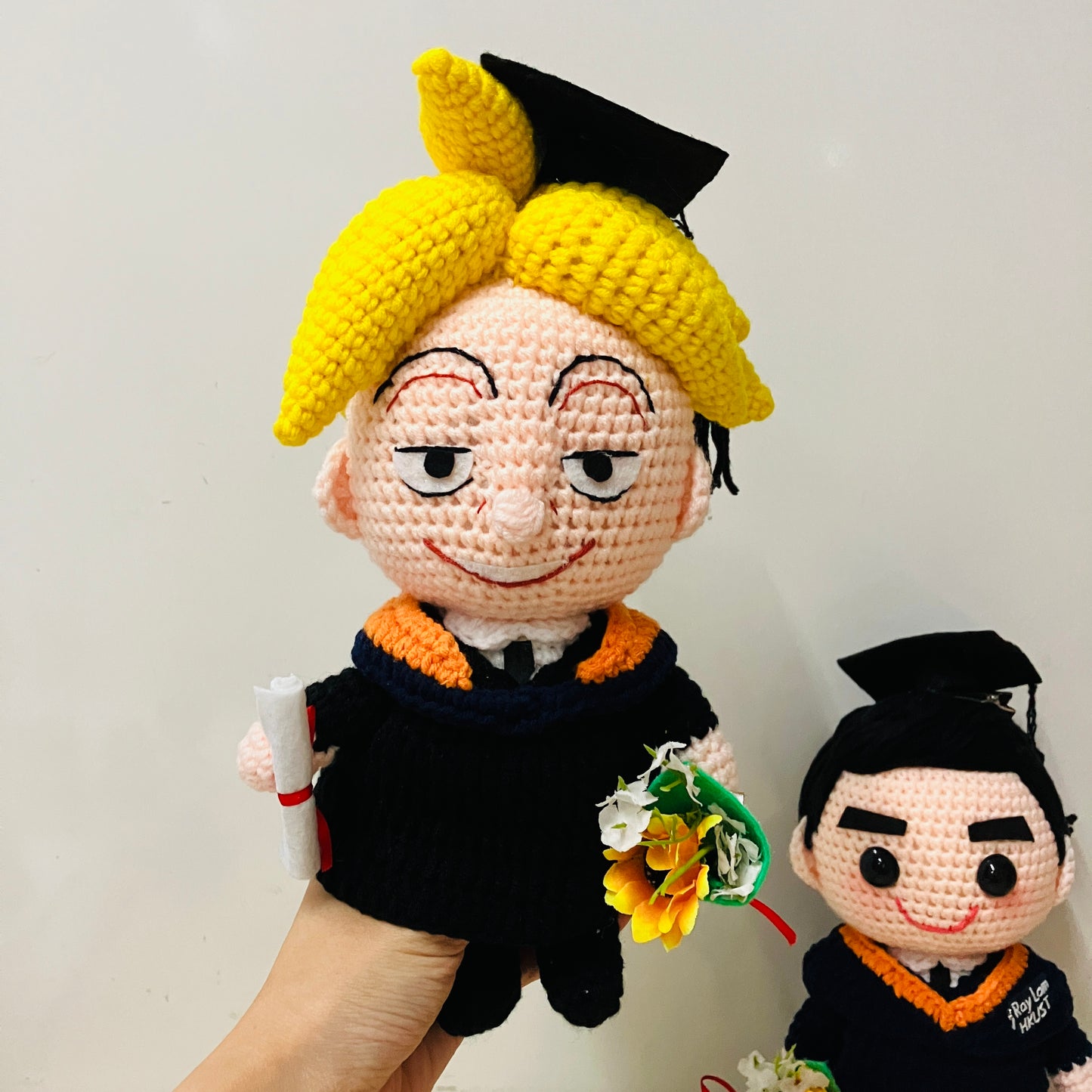 畢業款鈎織公仔