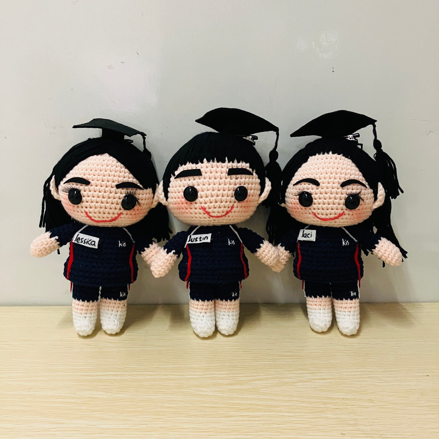 畢業款鈎織公仔