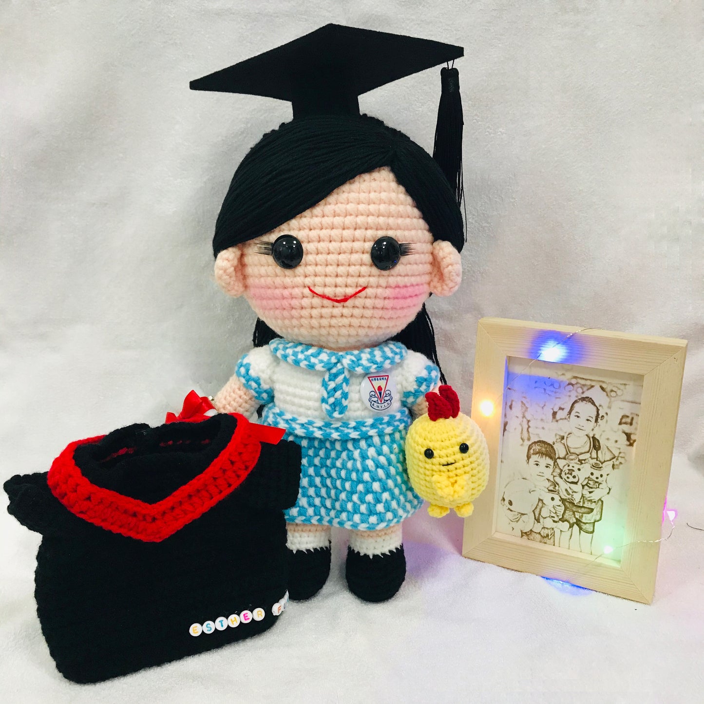 畢業款鈎織公仔