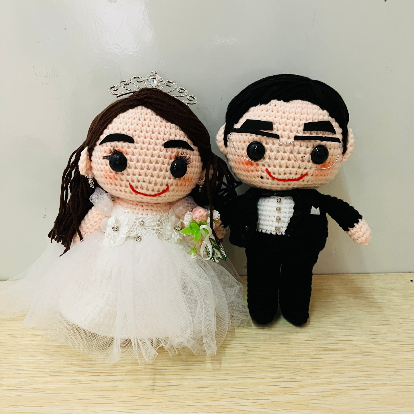 婚紗禮服結婚公仔